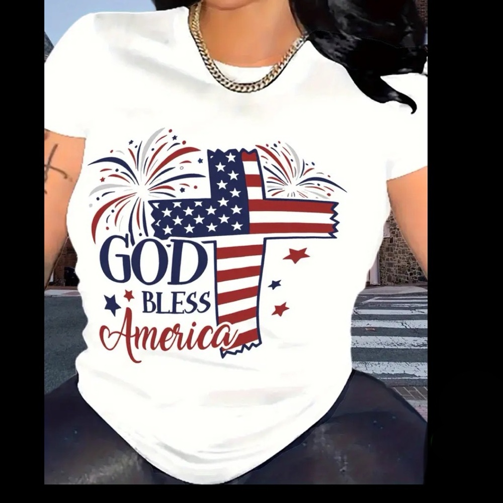 God Bless America T-Shirt - Picture 4 of 6
